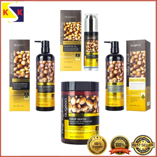 AUGEAS ARGAN OIL SMOOTH & SHINY KERATIN TREATMENT SET