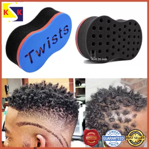 Twists Afro Hair Shark Curl Wave Sponge Brushes Foam