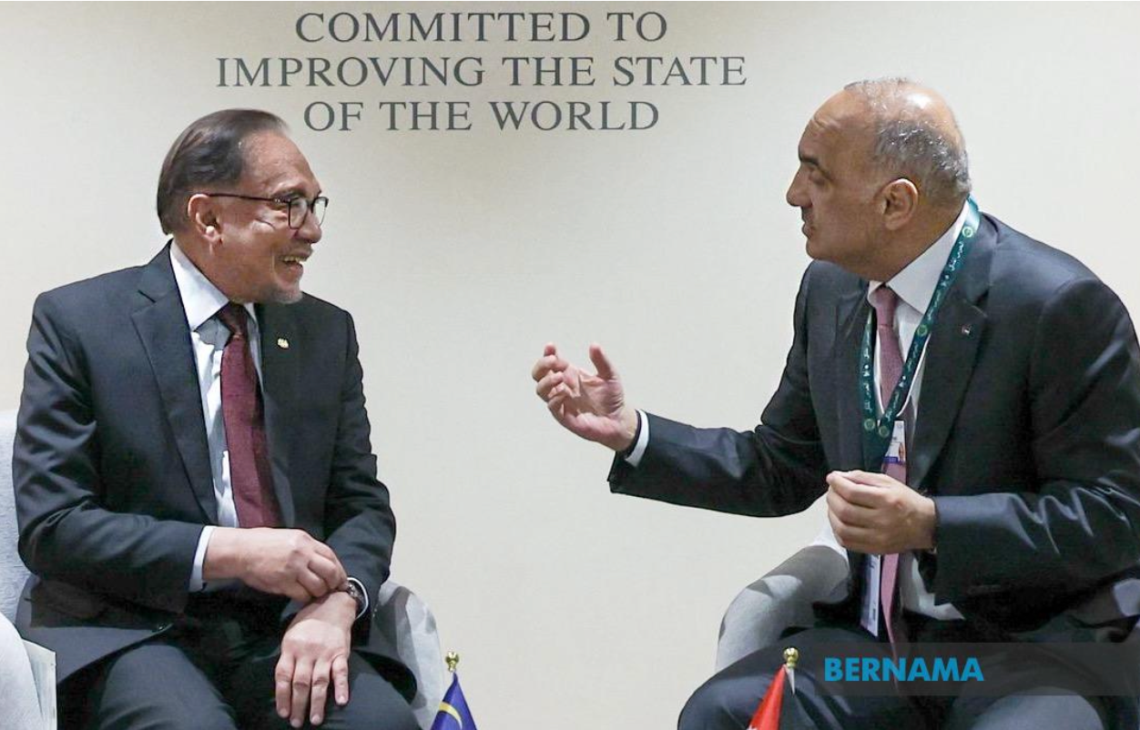 Anwar meets Jordan PM, emphasises support for Palestine recognition at UN