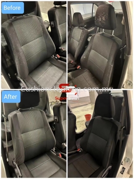 Car Cushion Cleaning Service | Car Interior Cleaning Solutions | Interior Car Cleaning | Perodua Bezza 1.3 X 