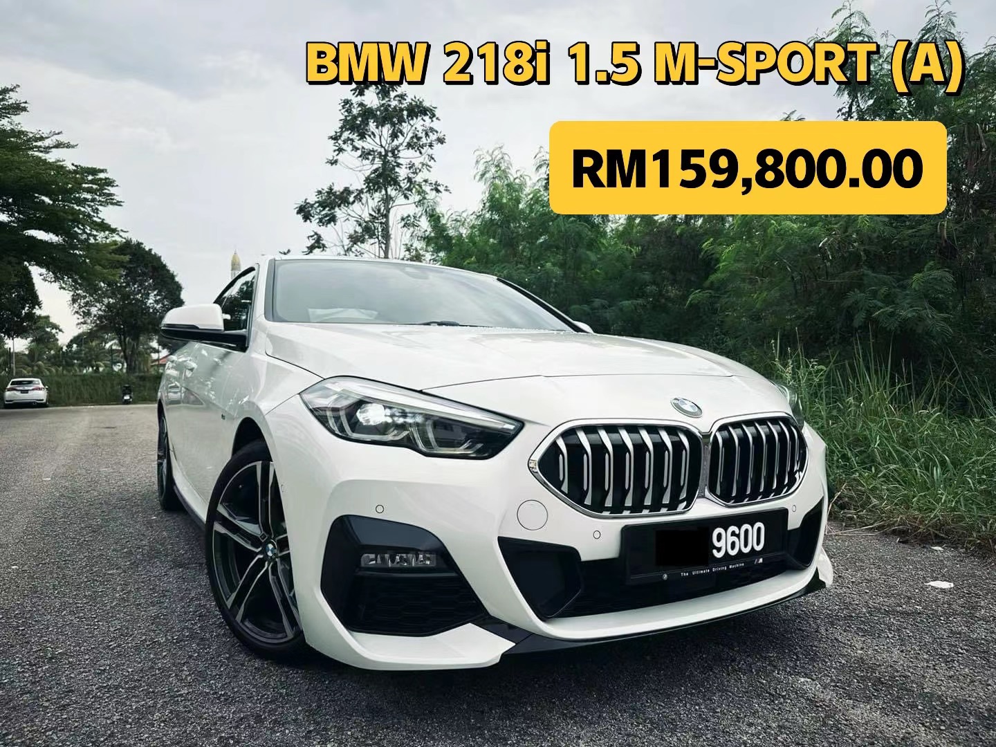 (2021) BMW 218i 1.5 M-SPORT (A)