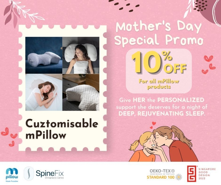 母亲节优惠：让MPillow 制定化枕头成为你今年给你母亲最独特的礼物