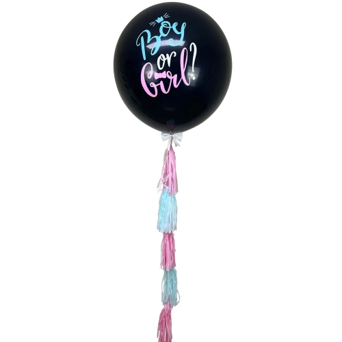 36 Inch Jumbo Gender Reveal Helium Balloon - Floral Tales Enterprise