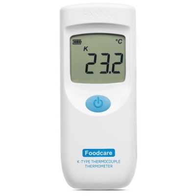 HI935007 Foodcare K-Type Thermocouple Thermometer with Fixed Attached Probe 