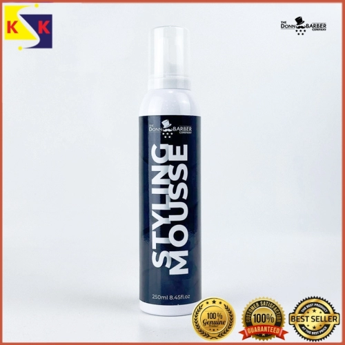 THE DONN BARBER STYLING MOUSSE FOR STRONG & LONG HOLD (250ML) - KSK WIN HOLDINGS SDN BHD