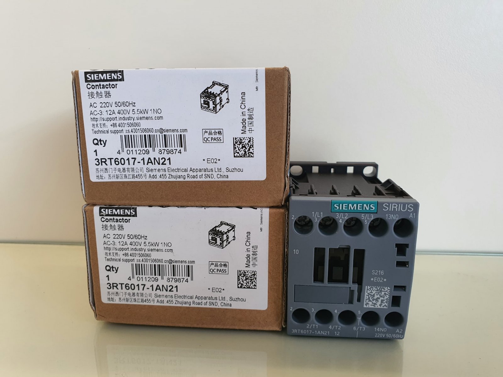 Siemens 3RT6017-1AN21 Contactor Malaysia