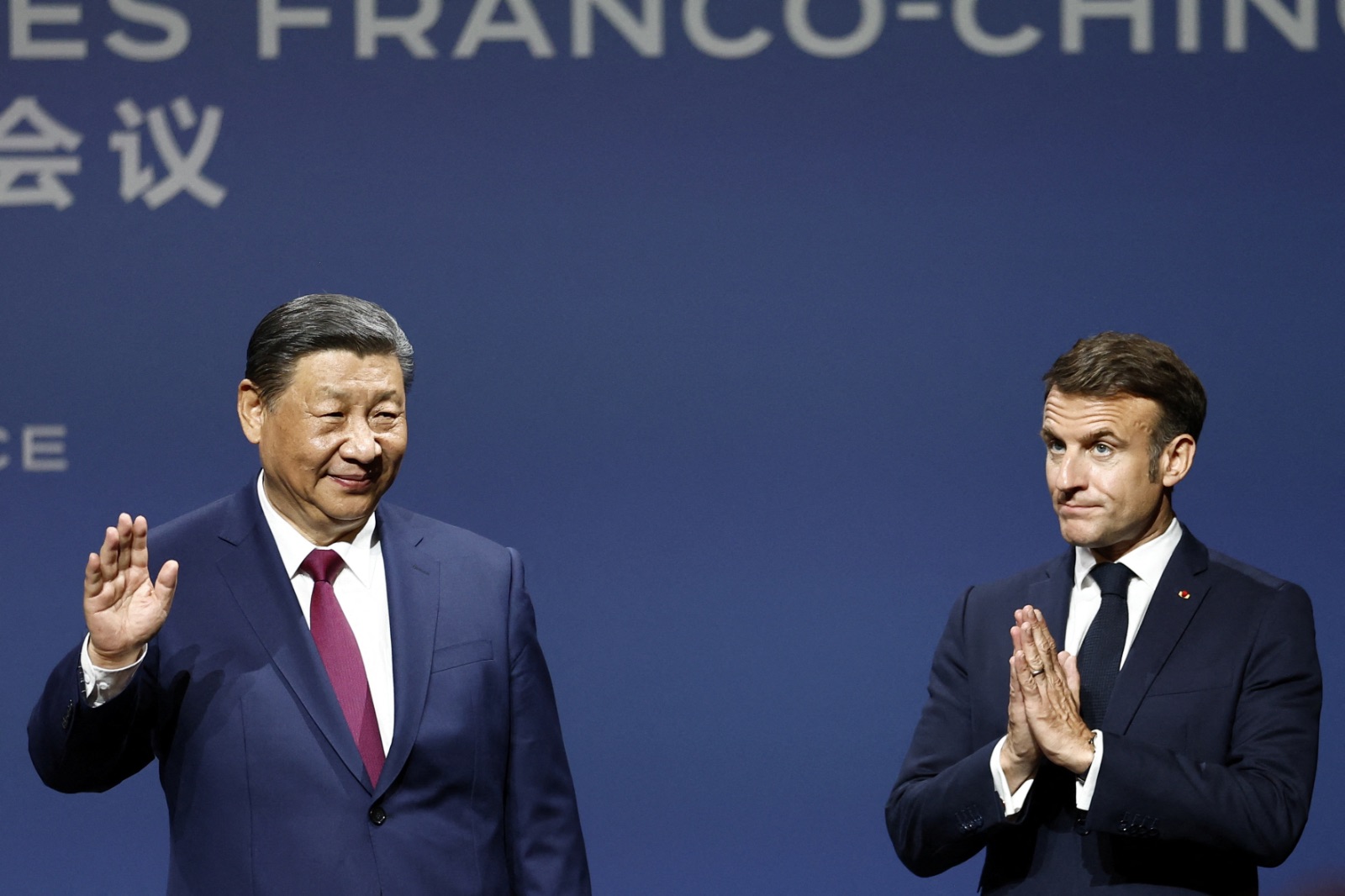 Xi Jinping says China to work with France to urge halting hostilities during Paris Olympics