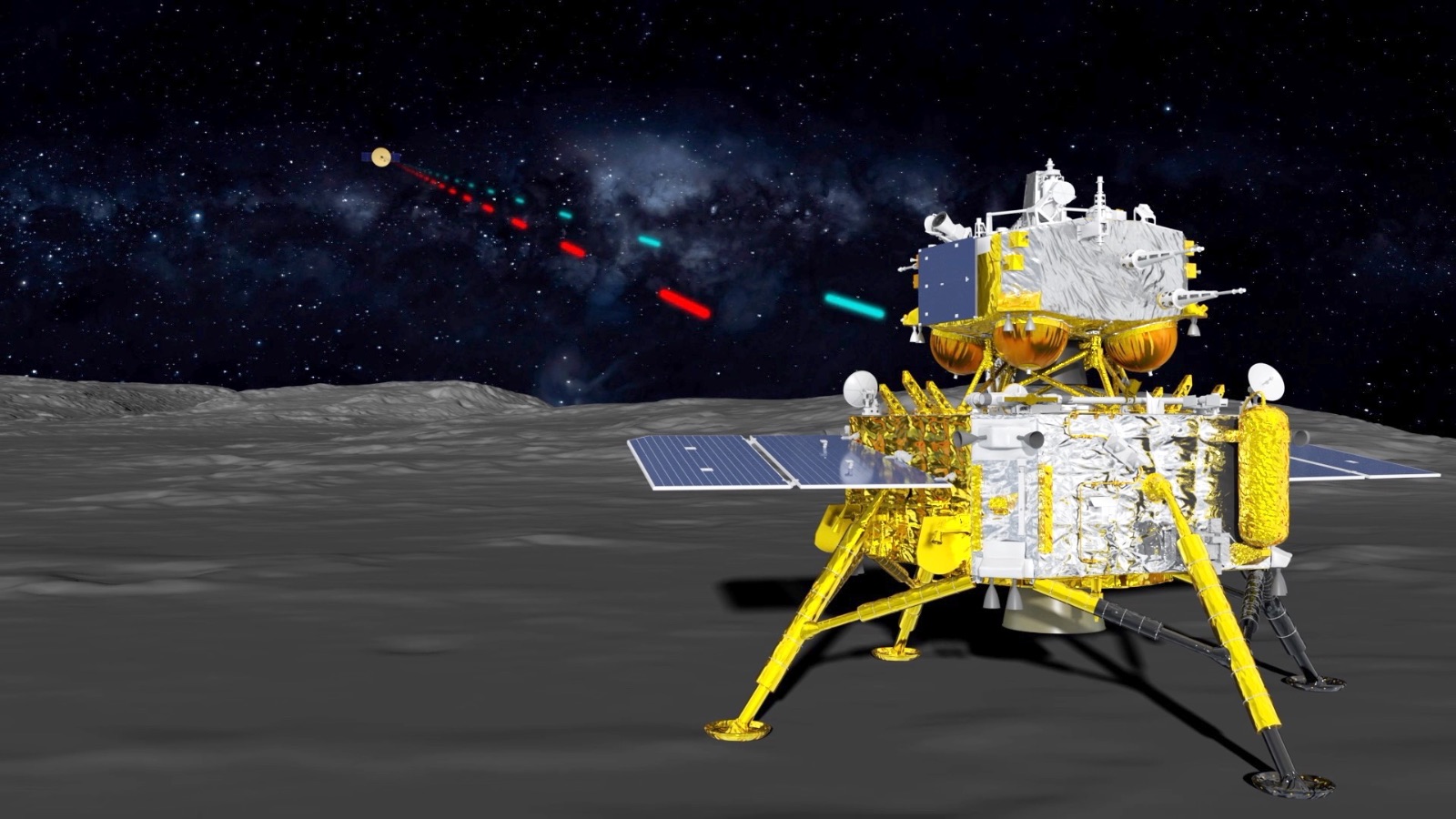 China's Chang'e-6 enters lunar orbit after near-moon braking