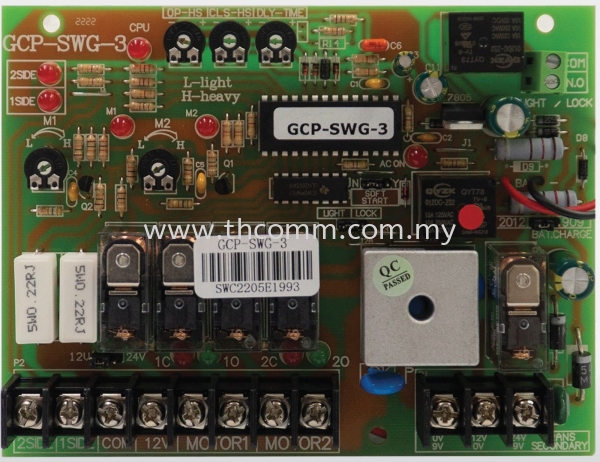 SWG-3R Swing Arm Control Panel GATE BOARD Auto Gate    Supply, Suppliers, Sales, Services, Installation | TH COMMUNICATIONS SDN.BHD.