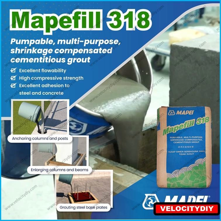 Mapefill 318 Non-Shrink Grout 25kg