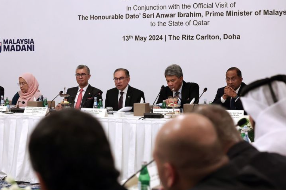 RM700 mln potential exports secured during PM Anwar’s visit to Qatar