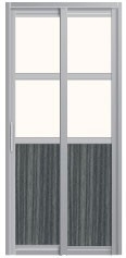 SD-8048 Toilet Aluminium Door Aluminium Door Choose Sample / Pattern Chart | HomeBagus - Home and Deco ONLINE EXPO!