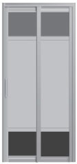 SD-8040 Toilet Aluminium Door Aluminium Door Choose Sample / Pattern Chart | HomeBagus - Home and Deco ONLINE EXPO!
