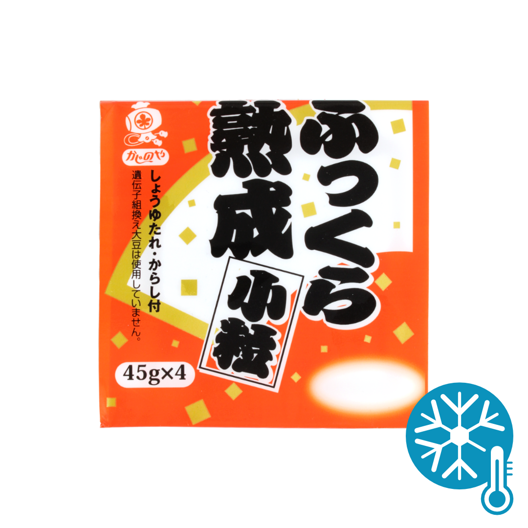 KAJINOYA FUKKURA JUKUSEI NATTO MINI 4P(45G X 4P)180G(FROZEN)