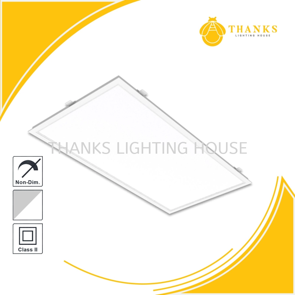 2x4 LED Panel Light (Recessed Plaster Ceiling)