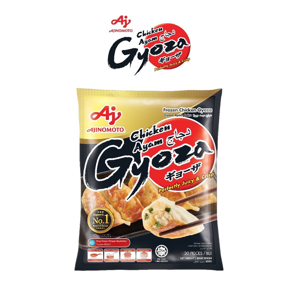 AJINOMOTO CHICKEN GYOZA(20G X 30P)600G(FROZEN)