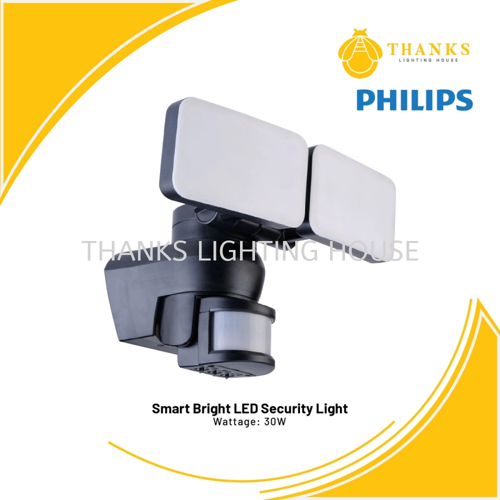 PHILIPS SMART BRIGHT LED SECURITY LIGHT 30W BWS220