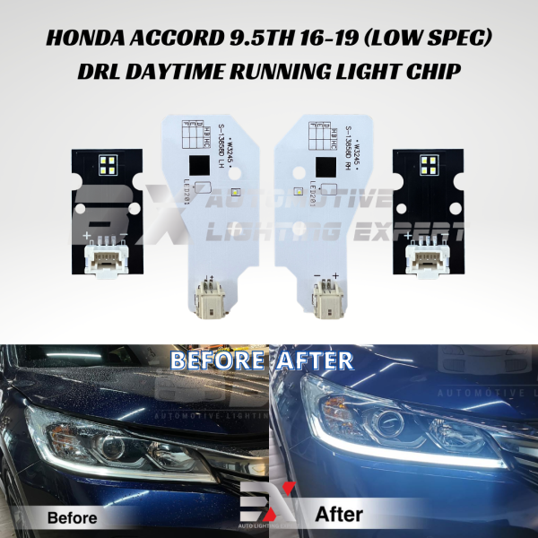 Honda Accord 9.5th 16-19 (Low Spec) - Drl Daylight Running Light Chip Drl Daytime Running Light Chip Johor Bahru (JB), Malaysia, Ulu Tiram Supplier, Retailer, Supply, Supplies | BX Automotive Sdn Bhd