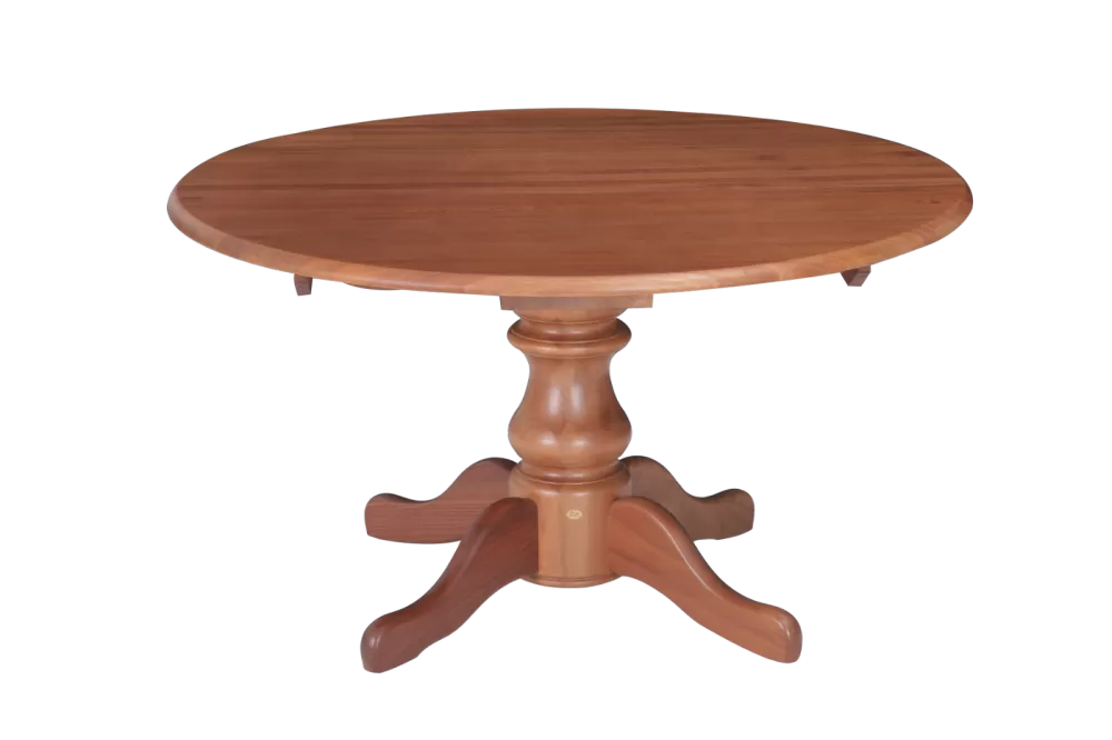 808S Round Solid Dining Table