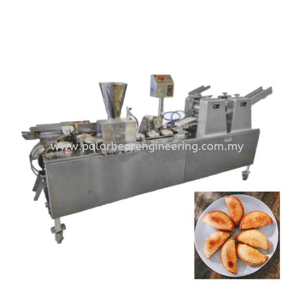 CURRY PUFF MACHINE AUTO 1 LINE MACHINE 1 LINE FOOD PROCESSING & PACKAGING MACHINE Sabah, Malaysia, Tawau Supplier, Suppliers, Supply, Supplies | Polar Bear Engineering Sdn Bhd