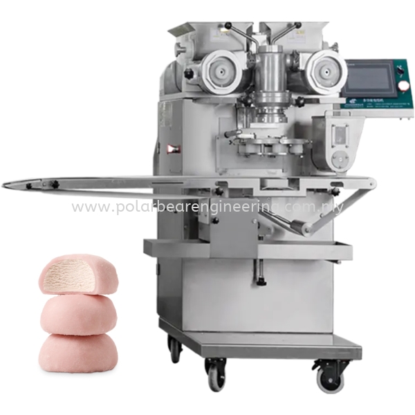 AUTOMATIC DOUBLE FILLING MOCHI MACHINE 1 LINE MACHINE 1 LINE FOOD PROCESSING & PACKAGING MACHINE Sabah, Malaysia, Tawau Supplier, Suppliers, Supply, Supplies | Polar Bear Engineering Sdn Bhd