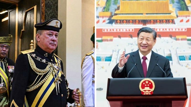 President Xi, Malaysia's head of state exchange congratulations on 50 years of diplomatic ties