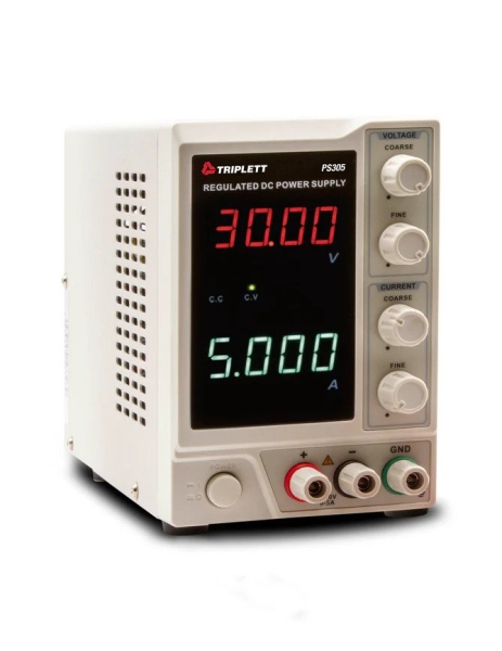 30V/5A DC Single Output Linear Power Supply - (PS305) Power Supplies Triplett Test Equipment & Tools Test & Measurement Products Malaysia, Selangor, Kuala Lumpur (KL), Shah Alam Supplier, Suppliers, Supply, Supplies | LELab Sdn Bhd