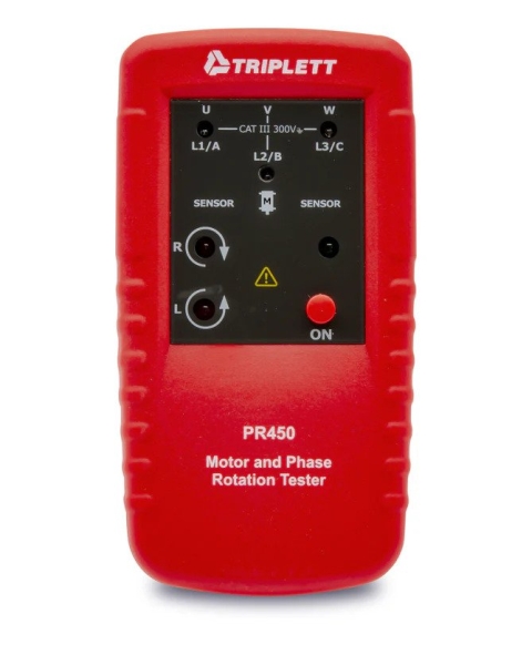 Motor and Phase Rotation Tester : Determines Correct Phase Wiring Sequence & Contact/Non-contact Mot Motor & Phase Rotation Testers Triplett Test Equipment & Tools Test & Measurement Products Malaysia, Selangor, Kuala Lumpur (KL), Shah Alam Supplier, Suppliers, Supply, Supplies | LELab Sdn Bhd