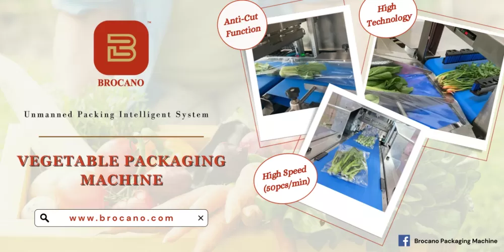 Vegetable Flow Packaging Machine Supplier in Johor, KL, Selangor, Penang Malaysia