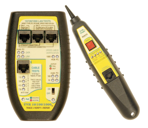  LAN Tester with Remote Probe for Hubs, Switches, PCs, and Cables: Tests and Repairs 10, 100, and 10 LAN Testers Triplett Test Equipment & Tools Test & Measurement Products Malaysia, Selangor, Kuala Lumpur (KL), Shah Alam Supplier, Suppliers, Supply, Supplies | LELab Sdn Bhd