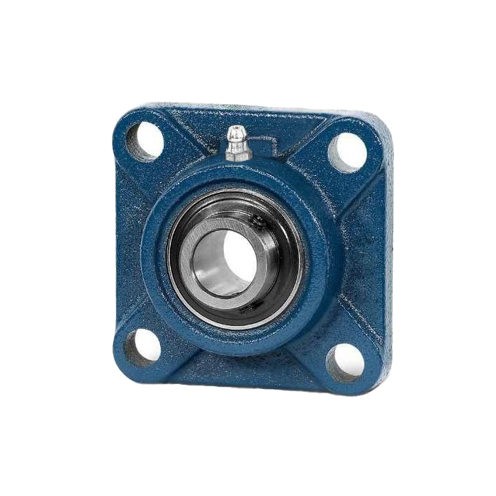 UCFX14 Square Flanged Ball Bearing with Screw Set Locking