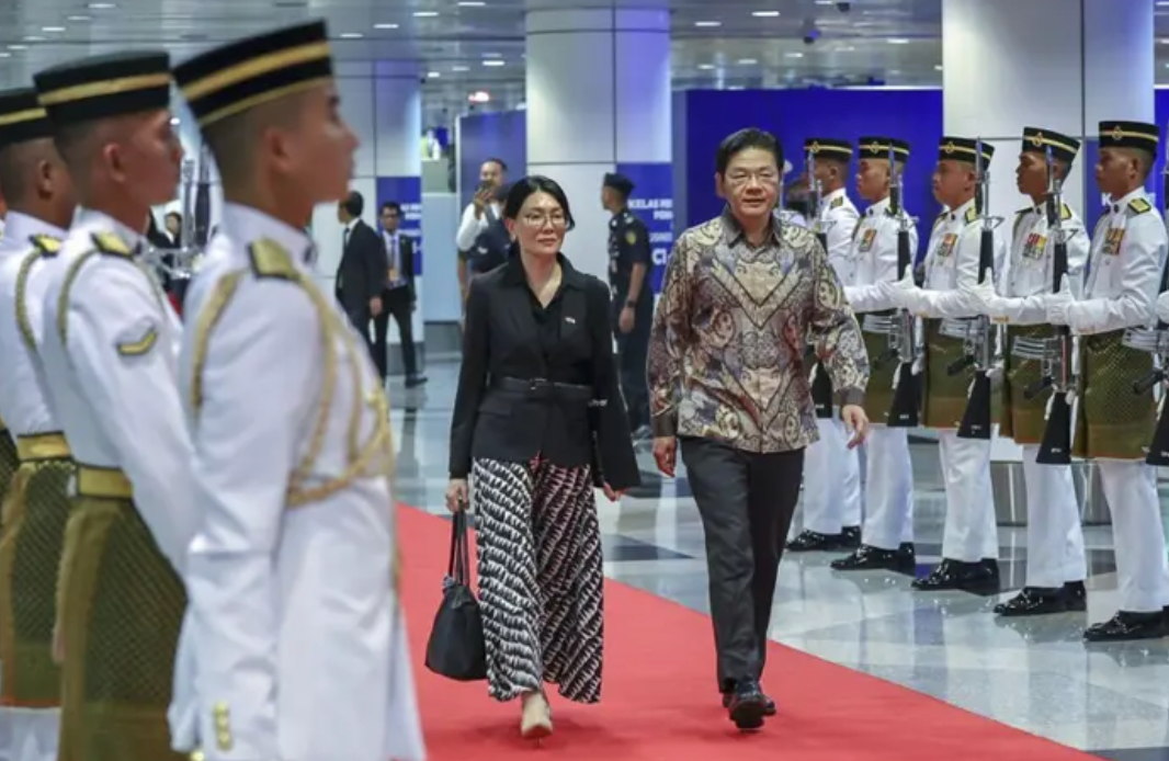 Singapore PM Lawrence Wong arrives in Malaysia for two-day working visit