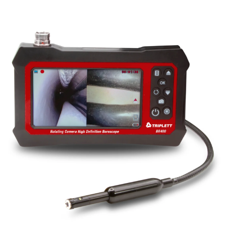  360 Rotating Camera High Definition Borescope - (BR400) New Products Triplett Test Equipment & Tools Test & Measurement Products Malaysia, Selangor, Kuala Lumpur (KL), Shah Alam Supplier, Suppliers, Supply, Supplies | LELab Sdn Bhd