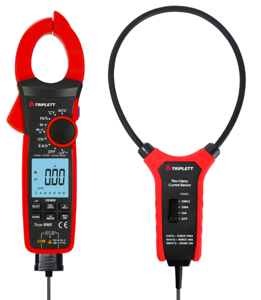  1000A TRMS AC/DC Clamp with 3000A AC Flex Clamp - (CM3000) New Products Triplett Test Equipment & Tools Test & Measurement Products Malaysia, Selangor, Kuala Lumpur (KL), Shah Alam Supplier, Suppliers, Supply, Supplies | LELab Sdn Bhd