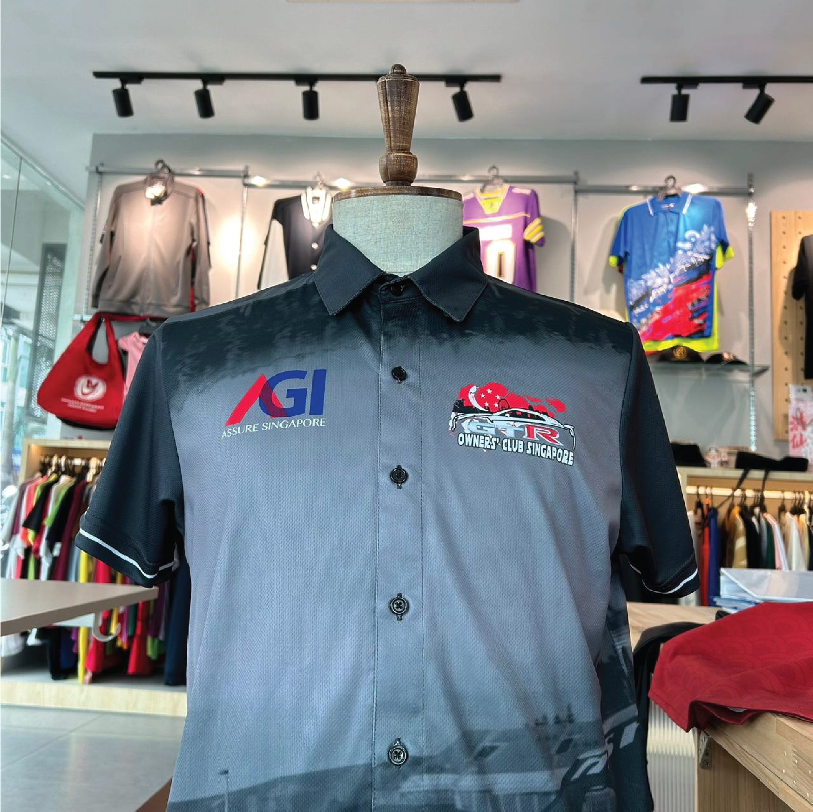 GTR FULL SUBLIMATION BUTTONED DOWN