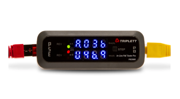  In-line PoE Tester Pro - (POE3000) New Products Triplett Test Equipment & Tools Test & Measurement Products Malaysia, Selangor, Kuala Lumpur (KL), Shah Alam Supplier, Suppliers, Supply, Supplies | LELab Sdn Bhd