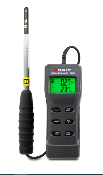  Hotwire Thermo-Anemometer (AM500) New Products Triplett Test Equipment & Tools Test & Measurement Products Malaysia, Selangor, Kuala Lumpur (KL), Shah Alam Supplier, Suppliers, Supply, Supplies | LELab Sdn Bhd