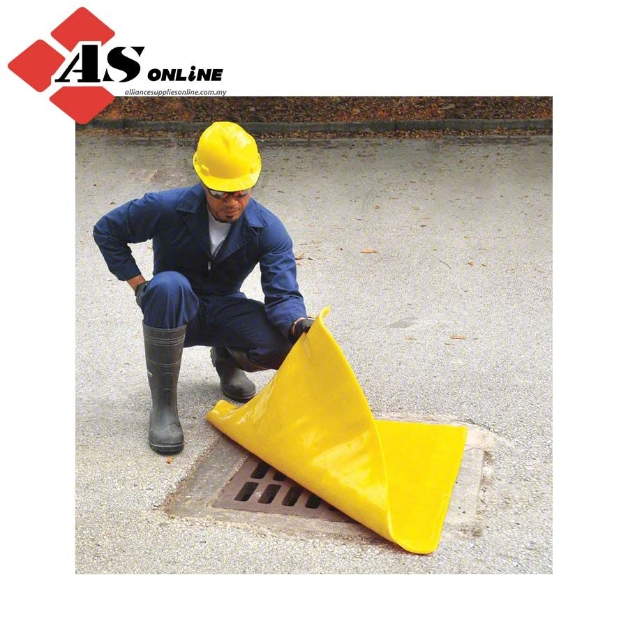Self-Sealing Drain Cover 18 in L x 18 in W (Square) / Model: DCS-S18B