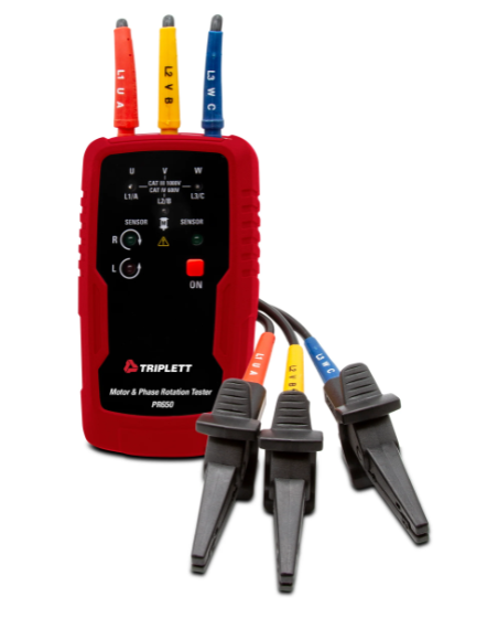  Non-Contact 3 Phase Sequence and Motor Tester - (PR650) New Products Triplett Test Equipment & Tools Test & Measurement Products Malaysia, Selangor, Kuala Lumpur (KL), Shah Alam Supplier, Suppliers, Supply, Supplies | LELab Sdn Bhd