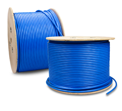  CAT6 UTP 23AWG Cable 1000' Blue (CAT6U-1000BL)