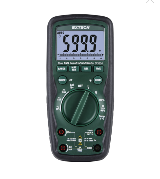 Extech EX520A New Products Extech Instruments Test & Measurement Products Malaysia, Selangor, Kuala Lumpur (KL), Shah Alam Supplier, Suppliers, Supply, Supplies | LELab Sdn Bhd