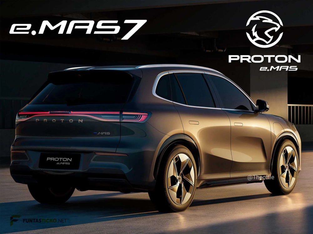 Has Proton's e.MAS7 become Malaysia's first EV? Seven trademark applications have been lodged.