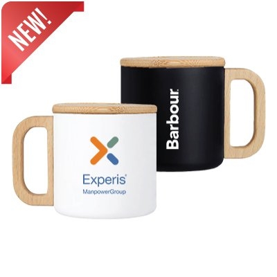 ASHLEY Wooden Handle Stainless Steel Mug - M 1096 Thumbler / Bottle & Mug Drinkware & Container Corporate Gift Selangor, Malaysia, Kuala Lumpur (KL) Supplier, Suppliers, Supply, Supplies | Gift Tree Enterprise