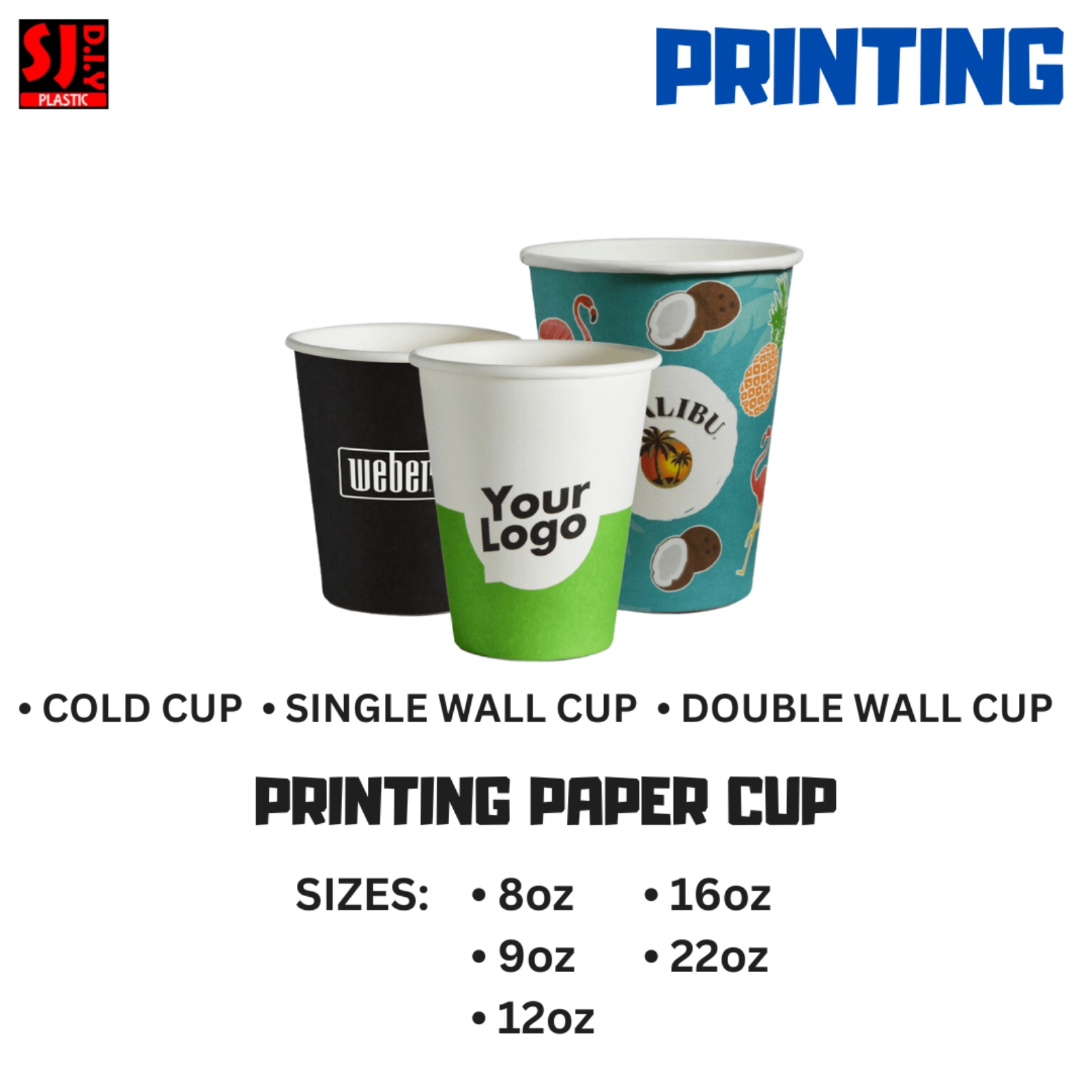 PRINTING PAPER CUP