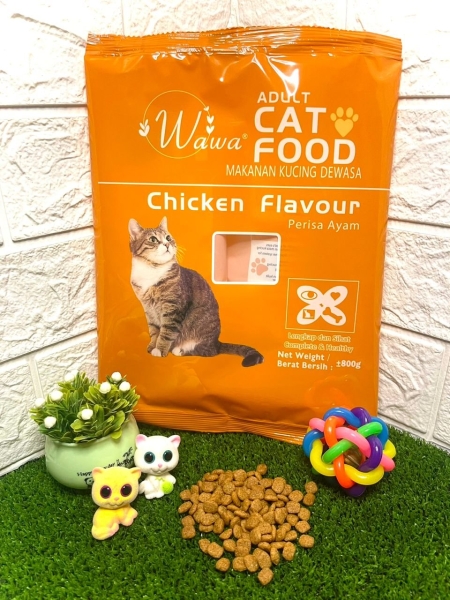 Chicken Flavour Wawa Dry Cat Food Dry Cat Food Malaysia, Selangor, Kuala Lumpur (KL), Klang Manufacturer, Supplier, Supply, Supplies | IKU Feedmill Sdn Bhd