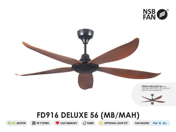 FD916 Deluxe 56 Ceiling Fan NSB Fan Selangor, Malaysia, Kuala Lumpur (KL), Puchong Supplier, Distributor, Supply, Supplies | NSB Lighting Sdn Bhd
