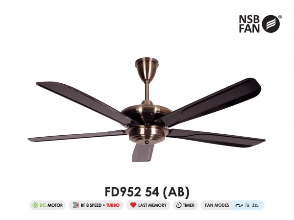 FD952 54 Ceiling Fan NSB Fan Selangor, Malaysia, Kuala Lumpur (KL), Puchong Supplier, Distributor, Supply, Supplies | NSB Lighting Sdn Bhd
