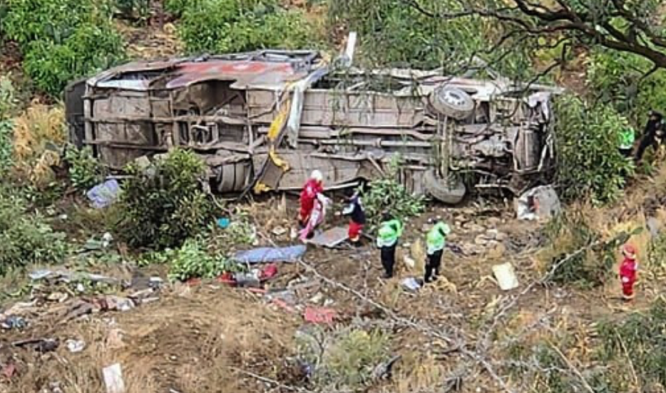 Death toll rises to 26 in bus accident in southern Peru