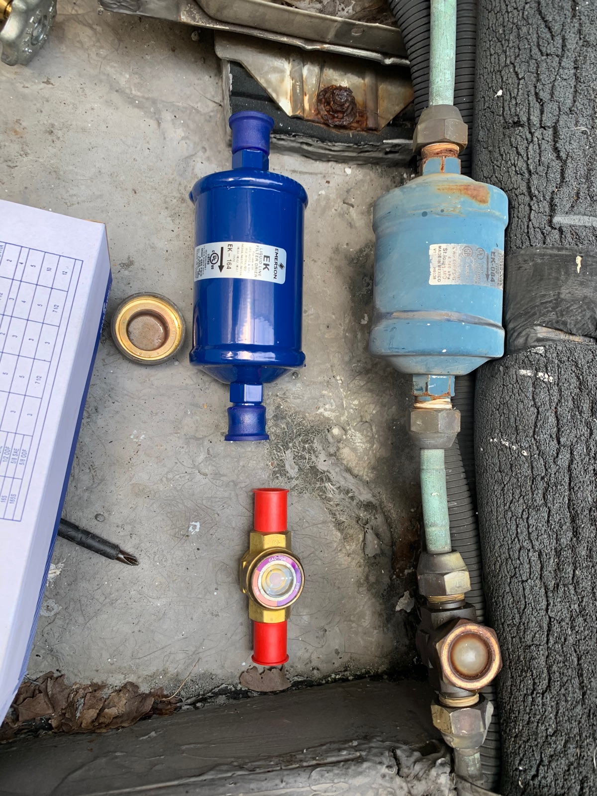 To Replace VRV Filter Dryer 