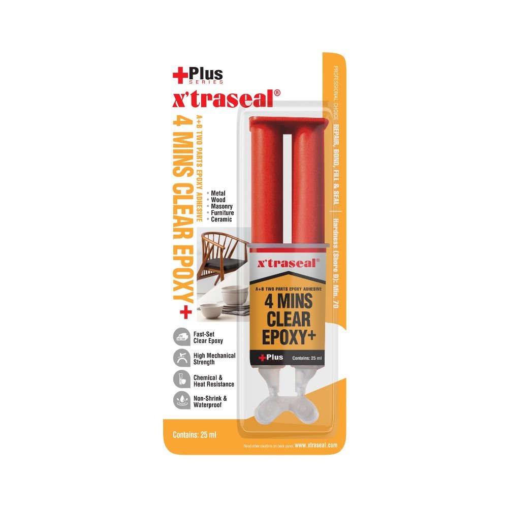 25ml X'TRASEAL PLUS SERIES  4 MINS EPOXY (Syringe)